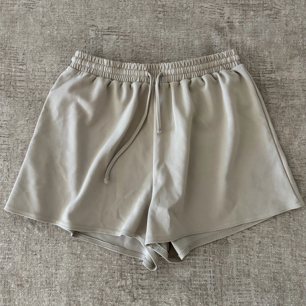 Streetwear Society Beige Athletic Shorts